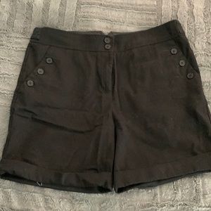 Sag Harbor ladies cuffed dressy shorts